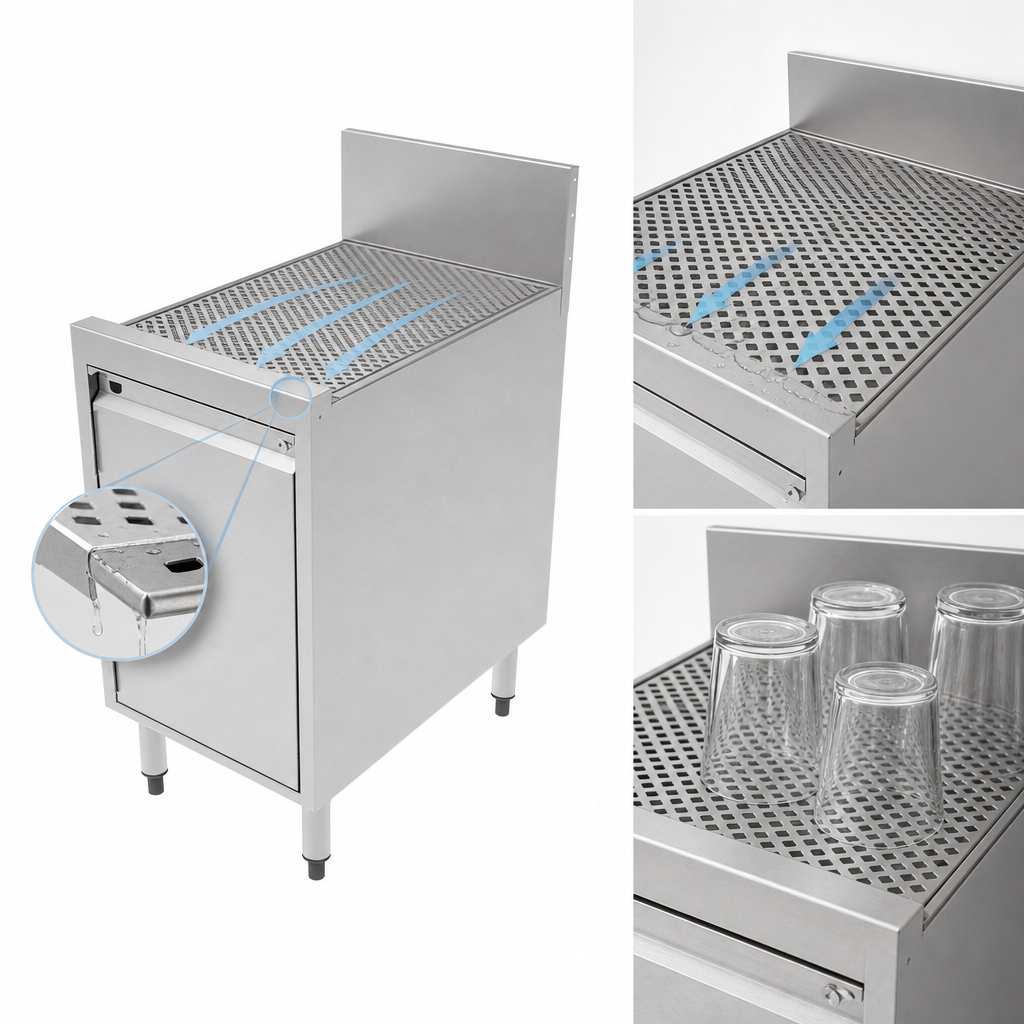 Pitched Drainboard Top