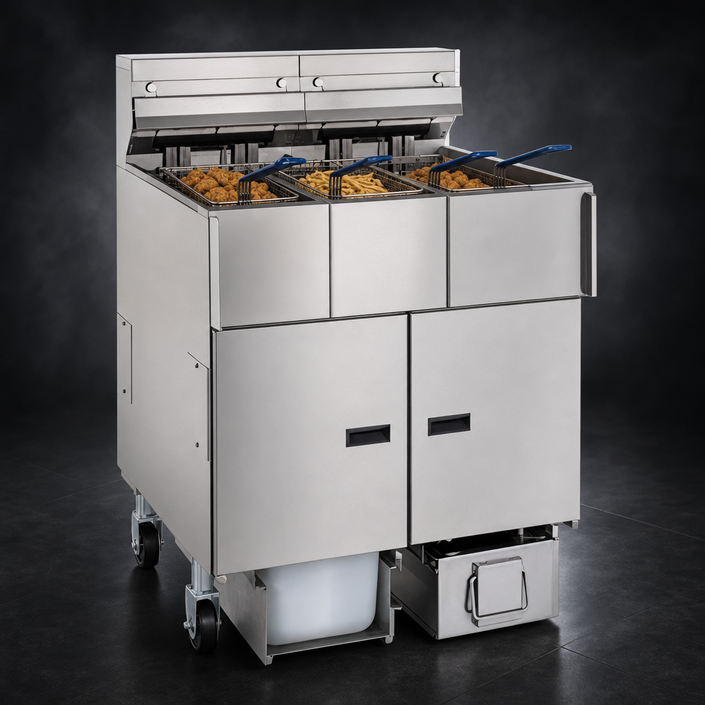 Three Fryer Configuration