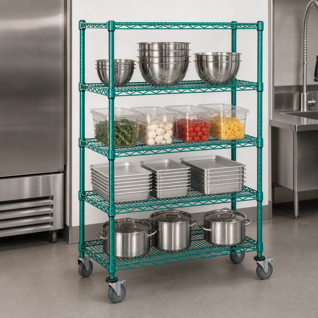 Four Wire Shelves