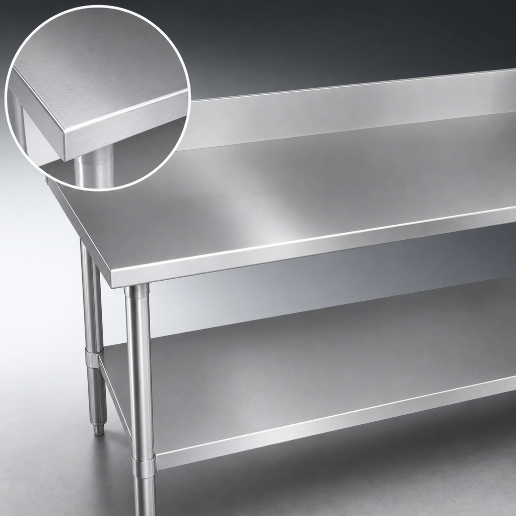 16-Gauge 300 Series Stainless Steel Top