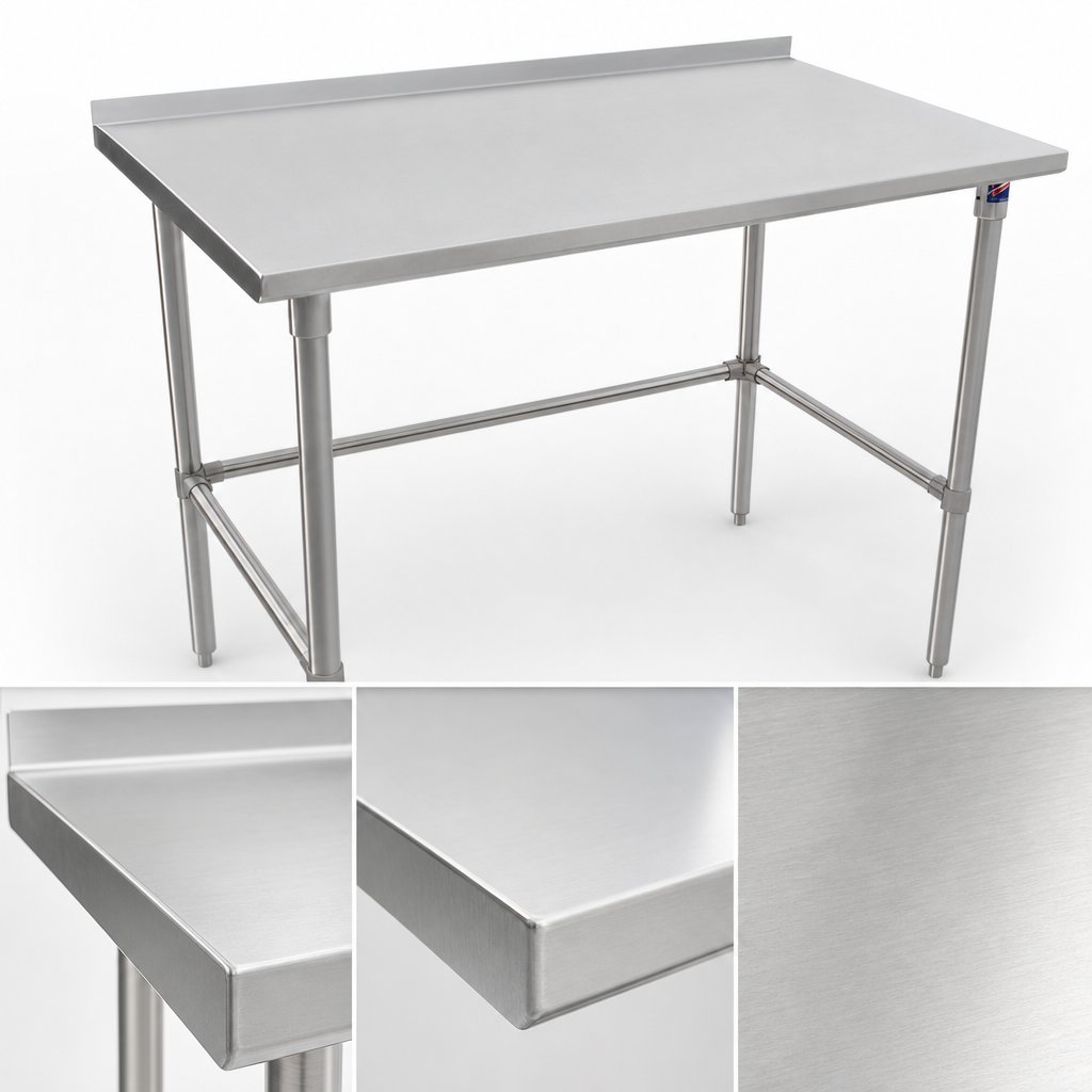16-Gauge Type 300 Stainless Steel Top