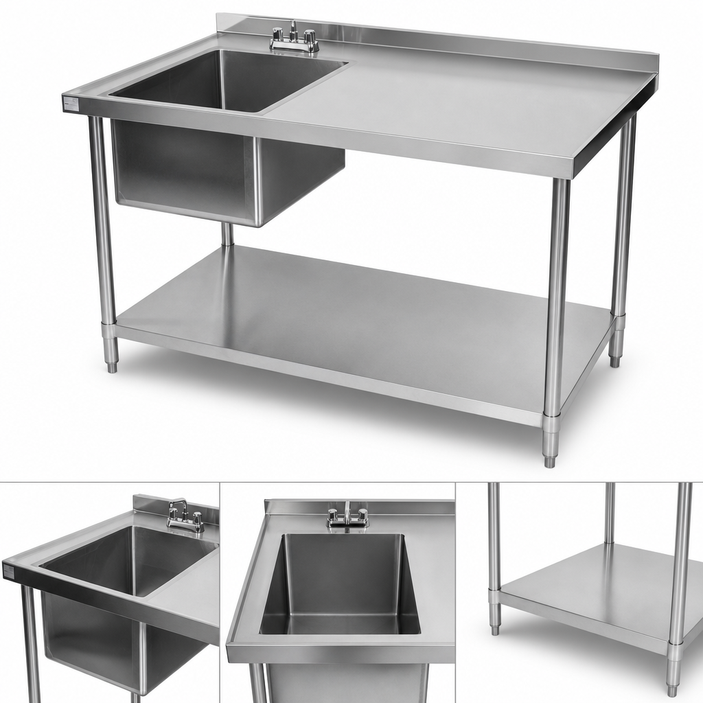 Left-Side Prep Sink
