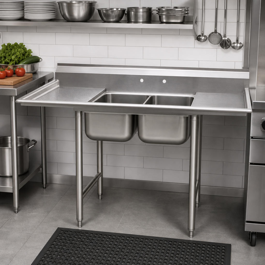 Two Compartment Sink