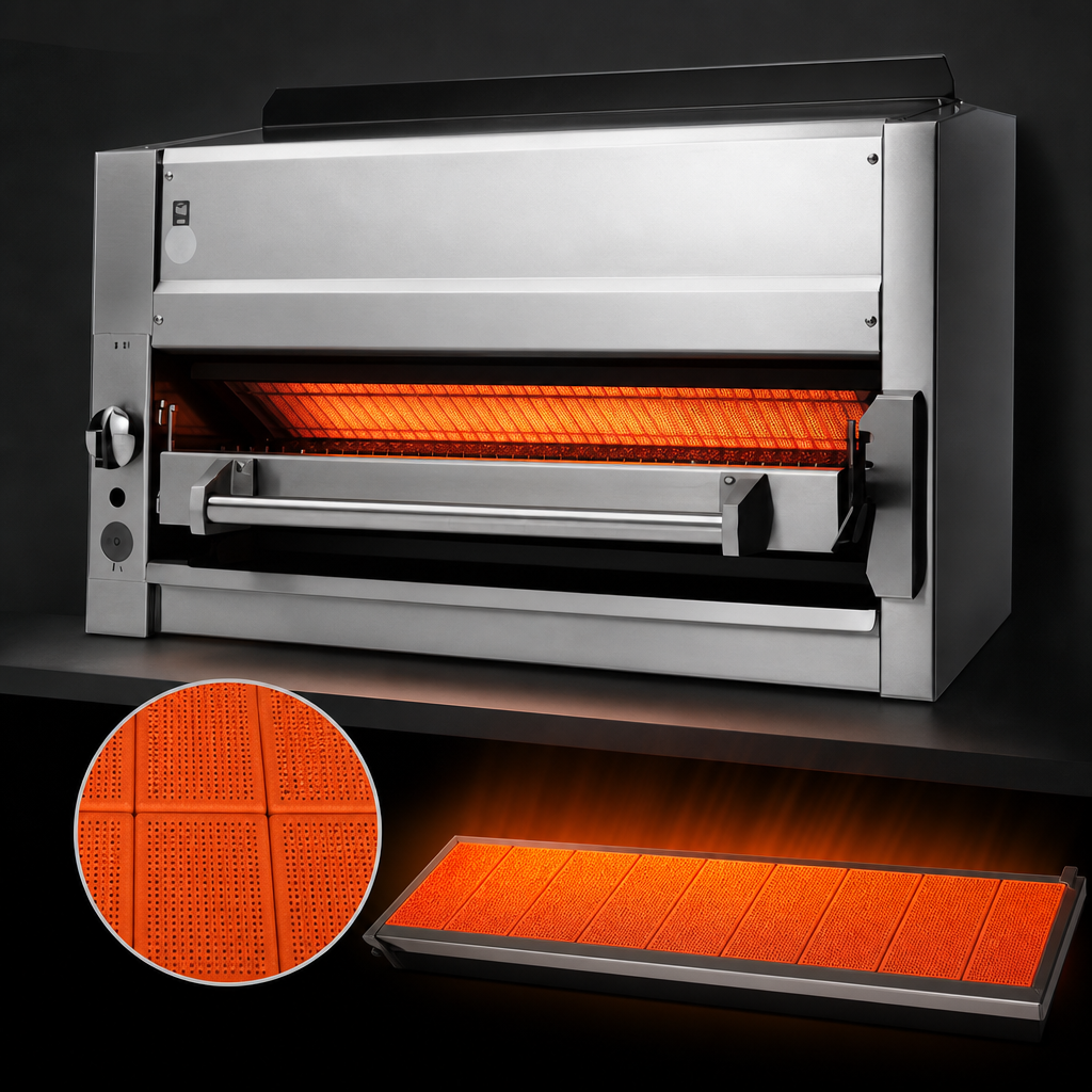 Infrared Ceramic Tile Burner