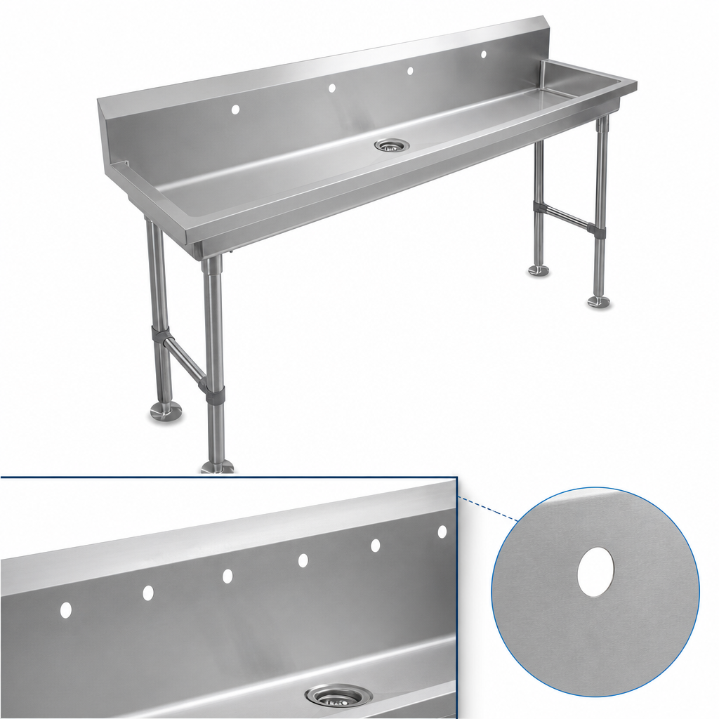 Five Faucet Openings