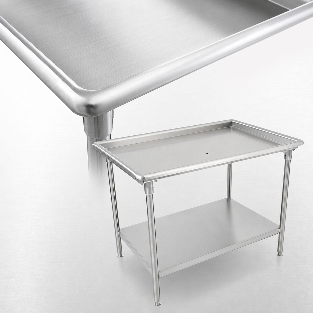 16-Gauge Type 300 Stainless Steel Top