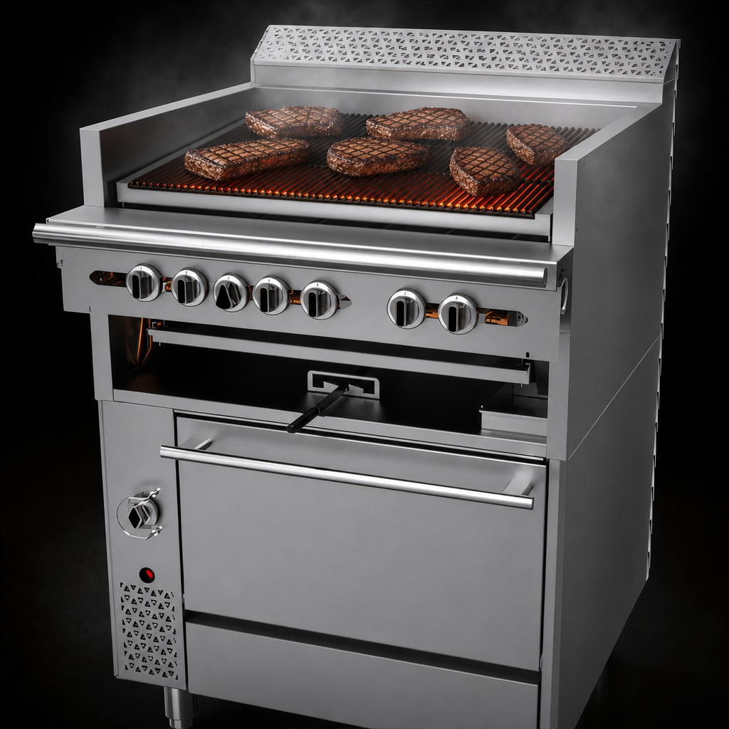 Cast Iron Radiant Char-Broiler