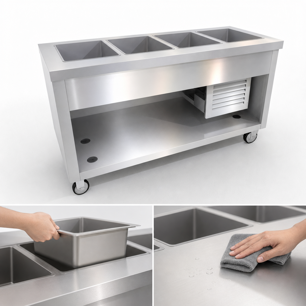 Flush Mount Cold Pan Design