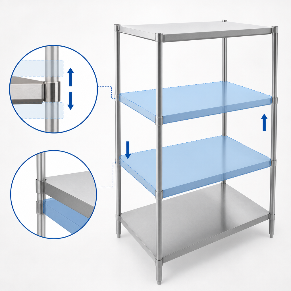 Two Adjustable Shelves