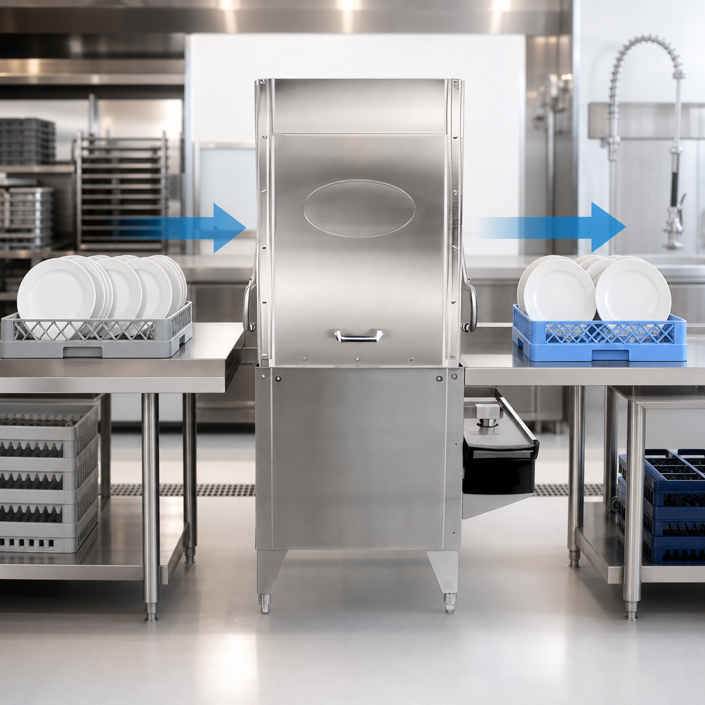 Single-Rack Straight-Thru Design