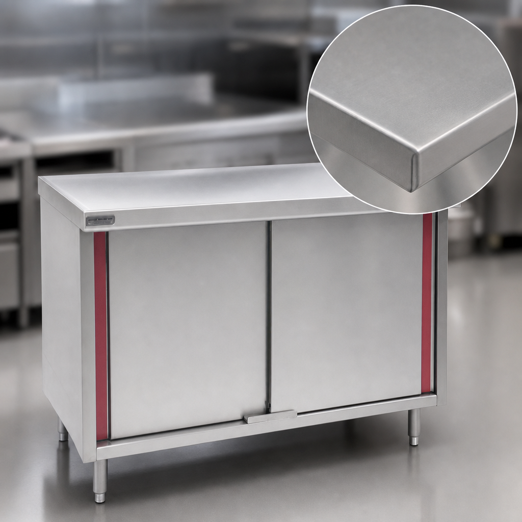 14-Gauge 304 Stainless Steel Top