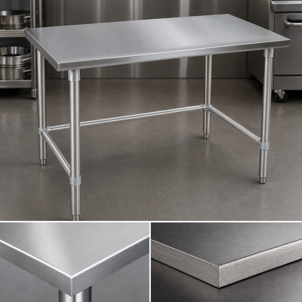 16/300 Series Stainless Steel Top