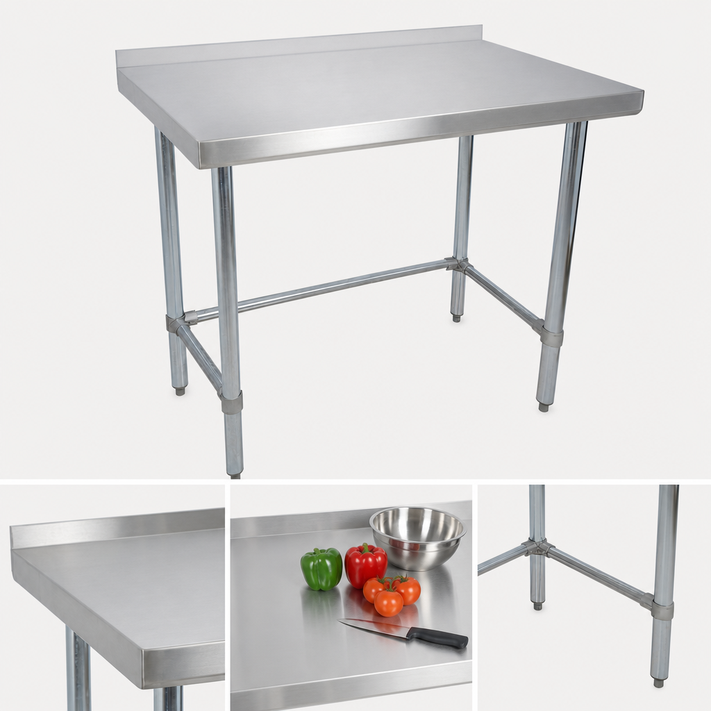 18-Gauge 430 Stainless Steel Top