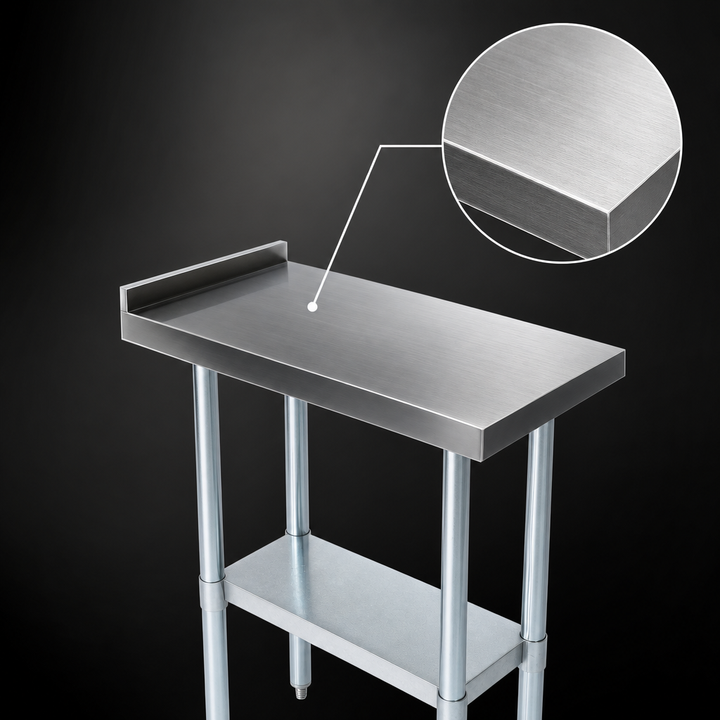 18 Gauge 400 Series Stainless Steel Top