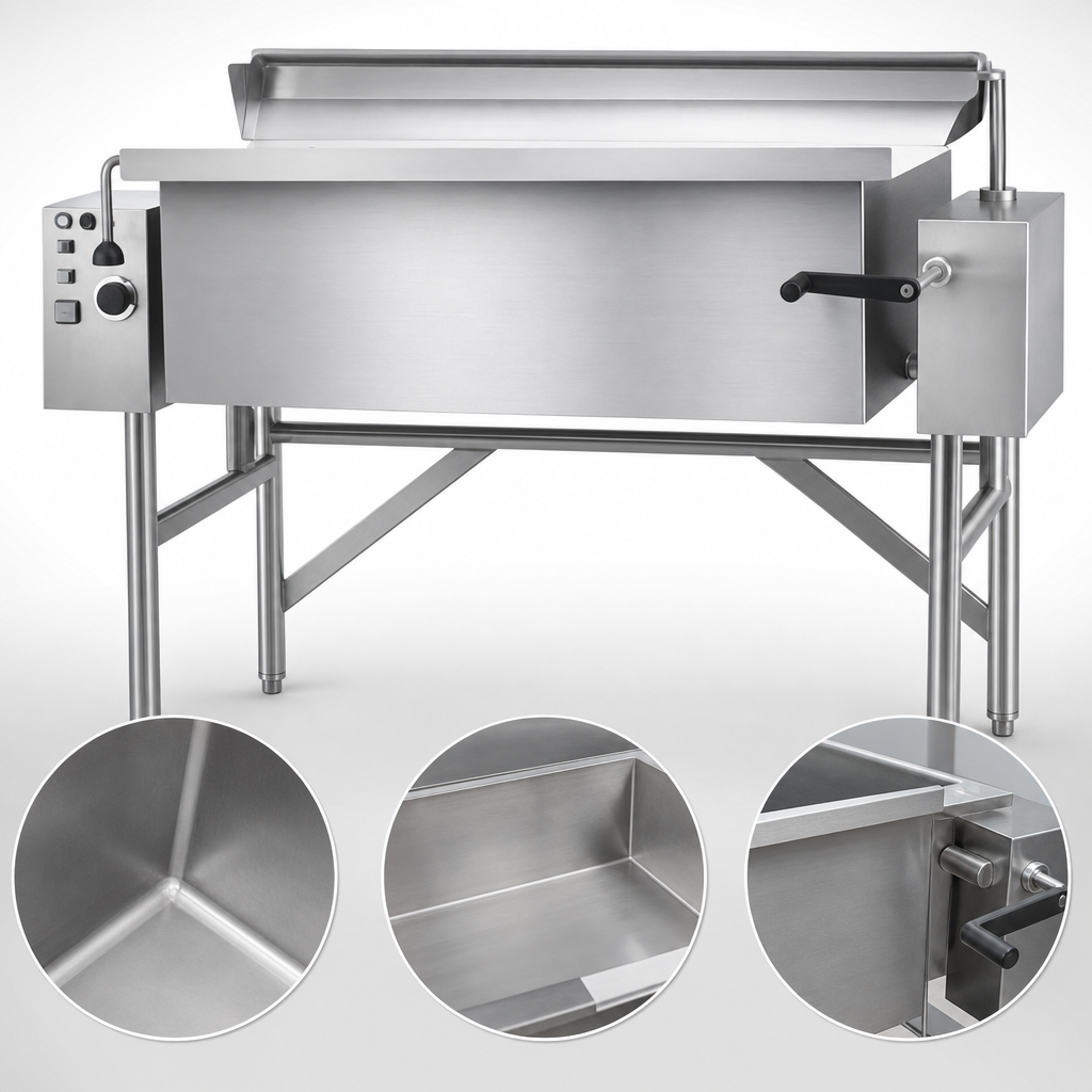 304 Stainless Steel Pan Body