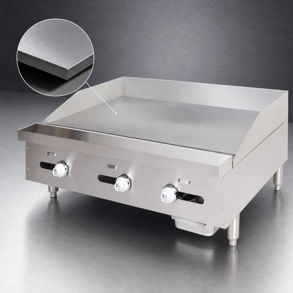 Heavy-Duty Griddle Plate