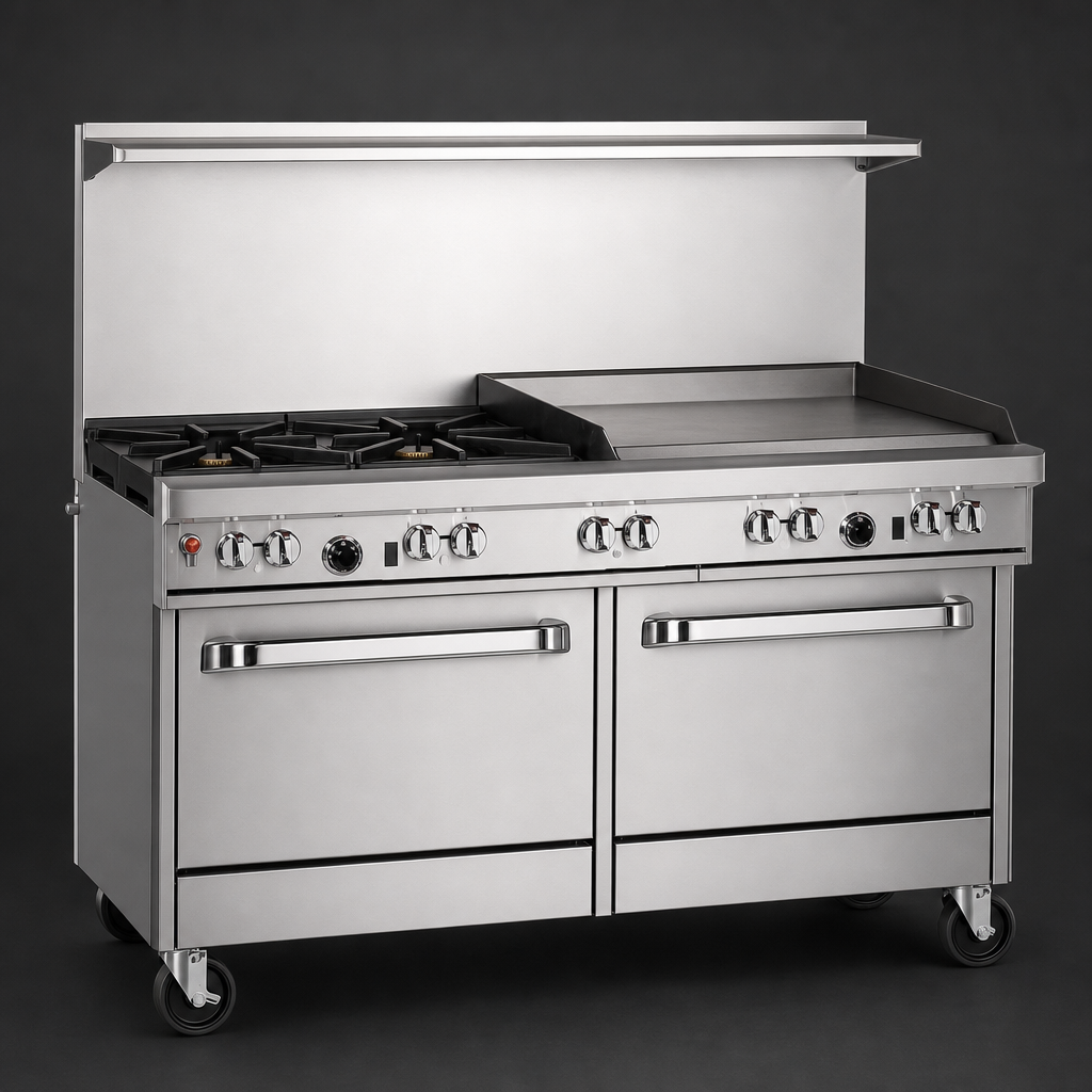 Two Open Burners