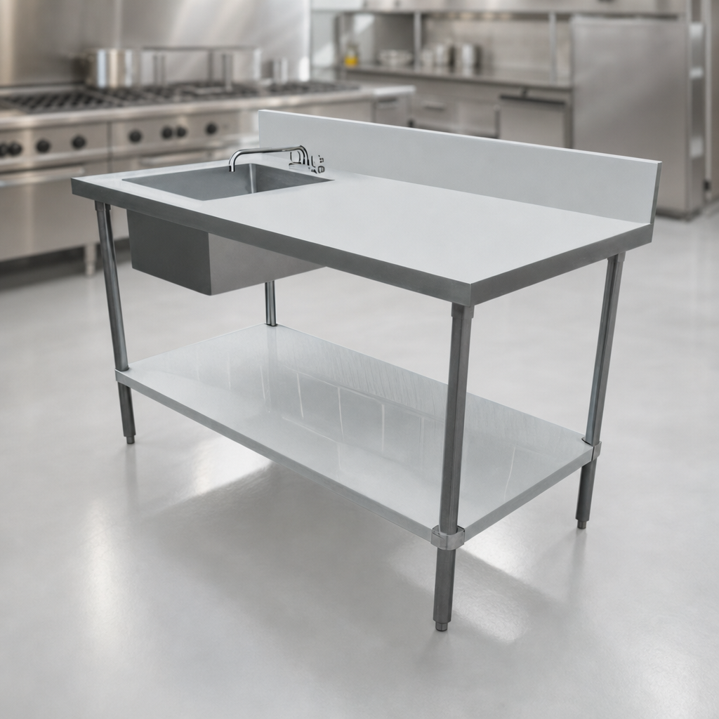 Left-Side Prep Sink