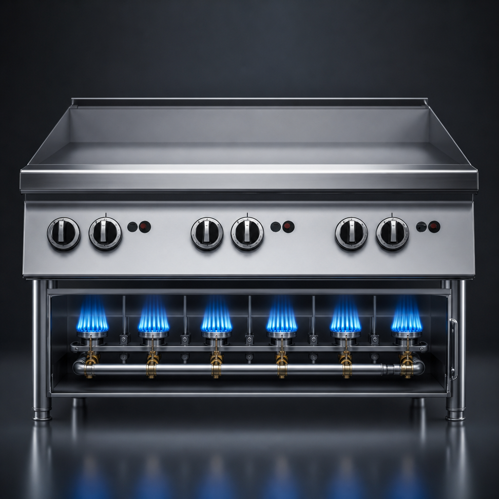 High-Output Burner Layout