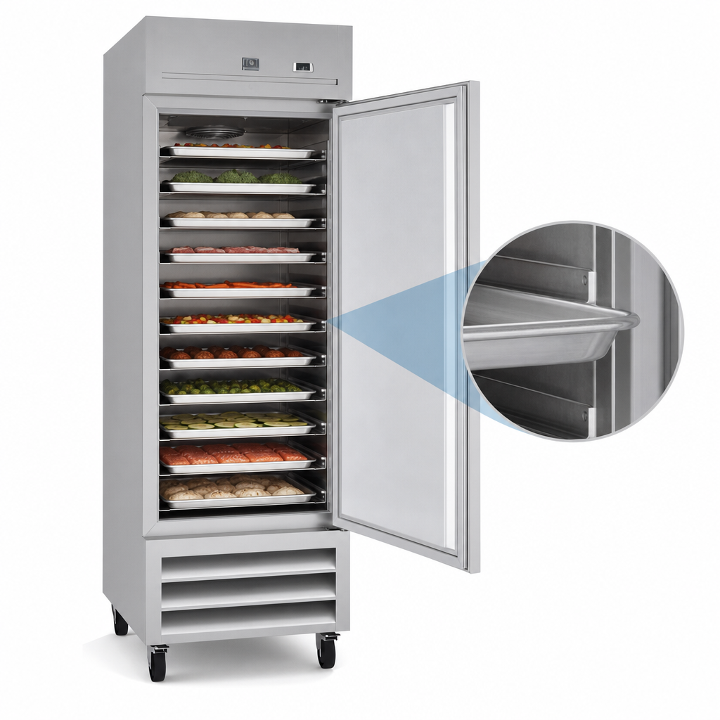 Accepts Full-Size Sheet Pans