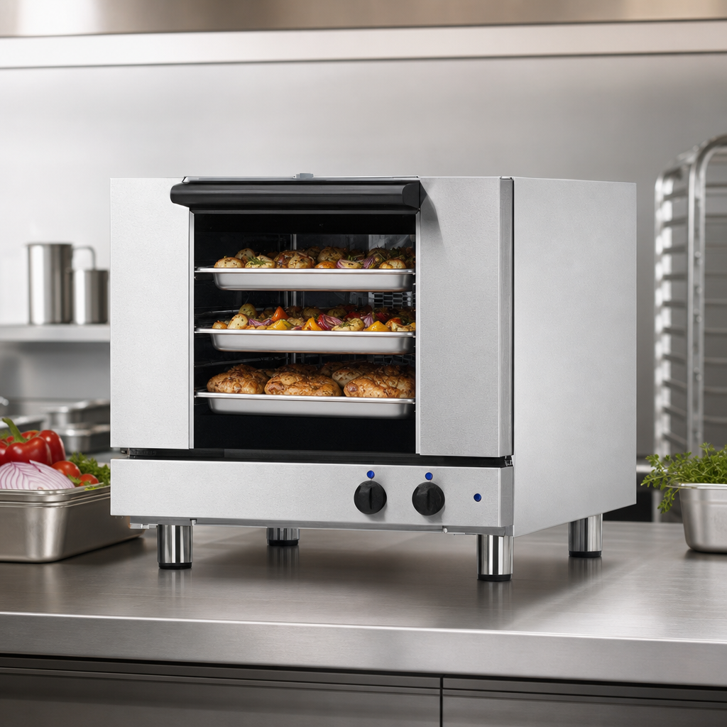3 Half-Size Sheet Pan Capacity