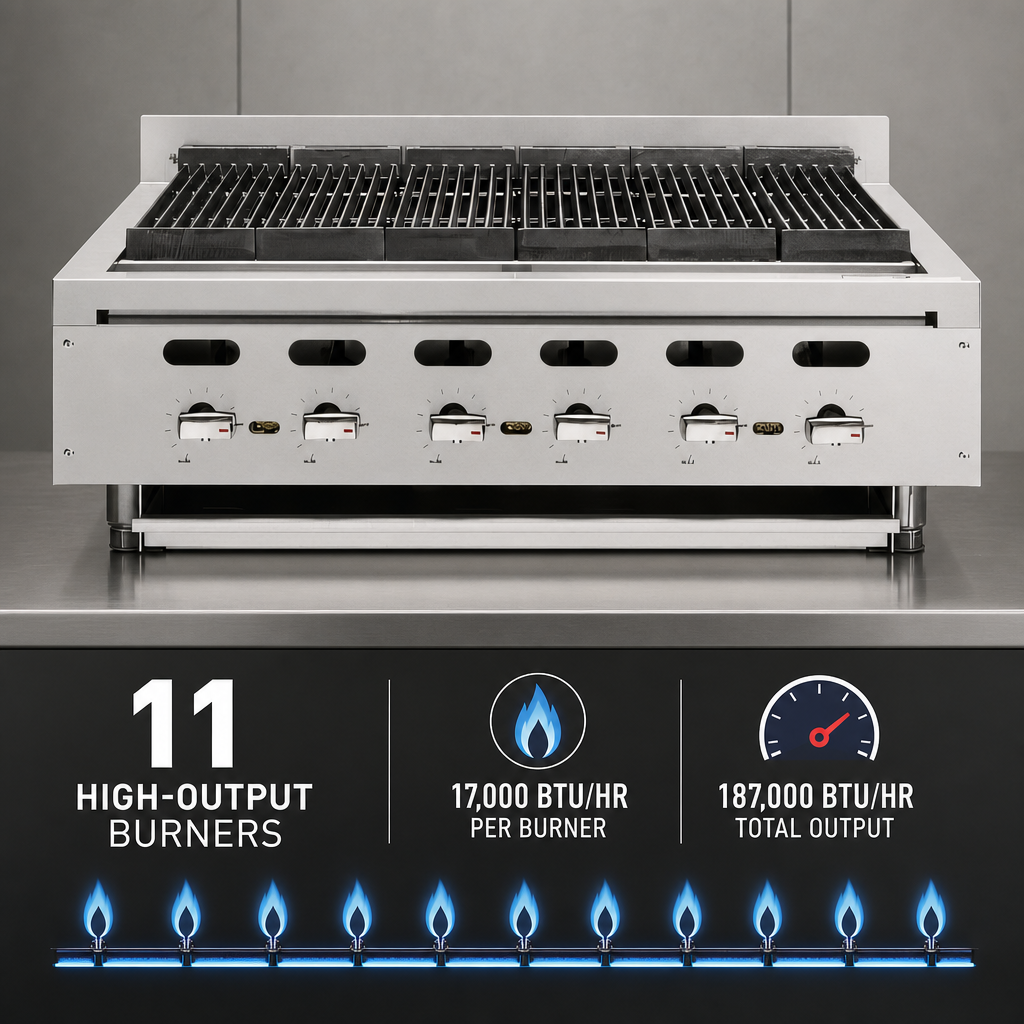 11 High-Output Burners