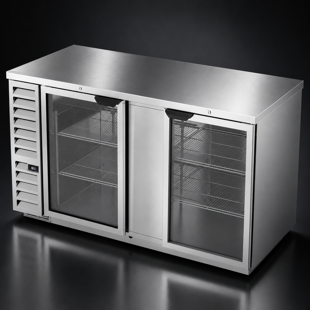 Stainless Steel Exterior and Top