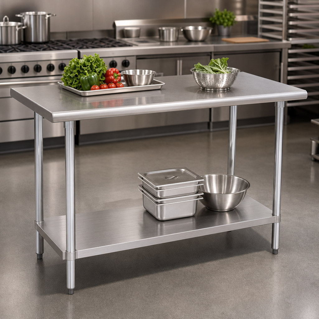 16-Gauge 430 Stainless Steel Top