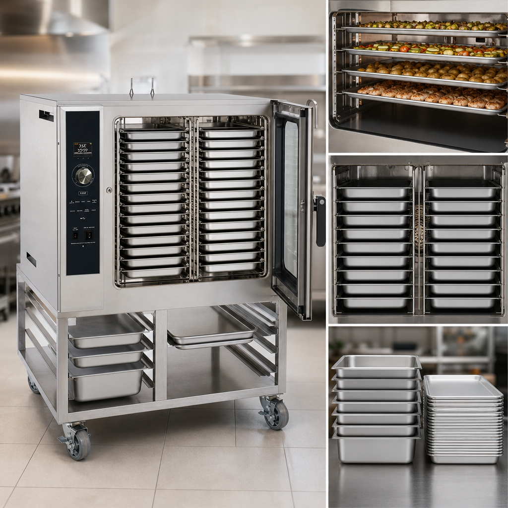 14-Pan Cooking Capacity