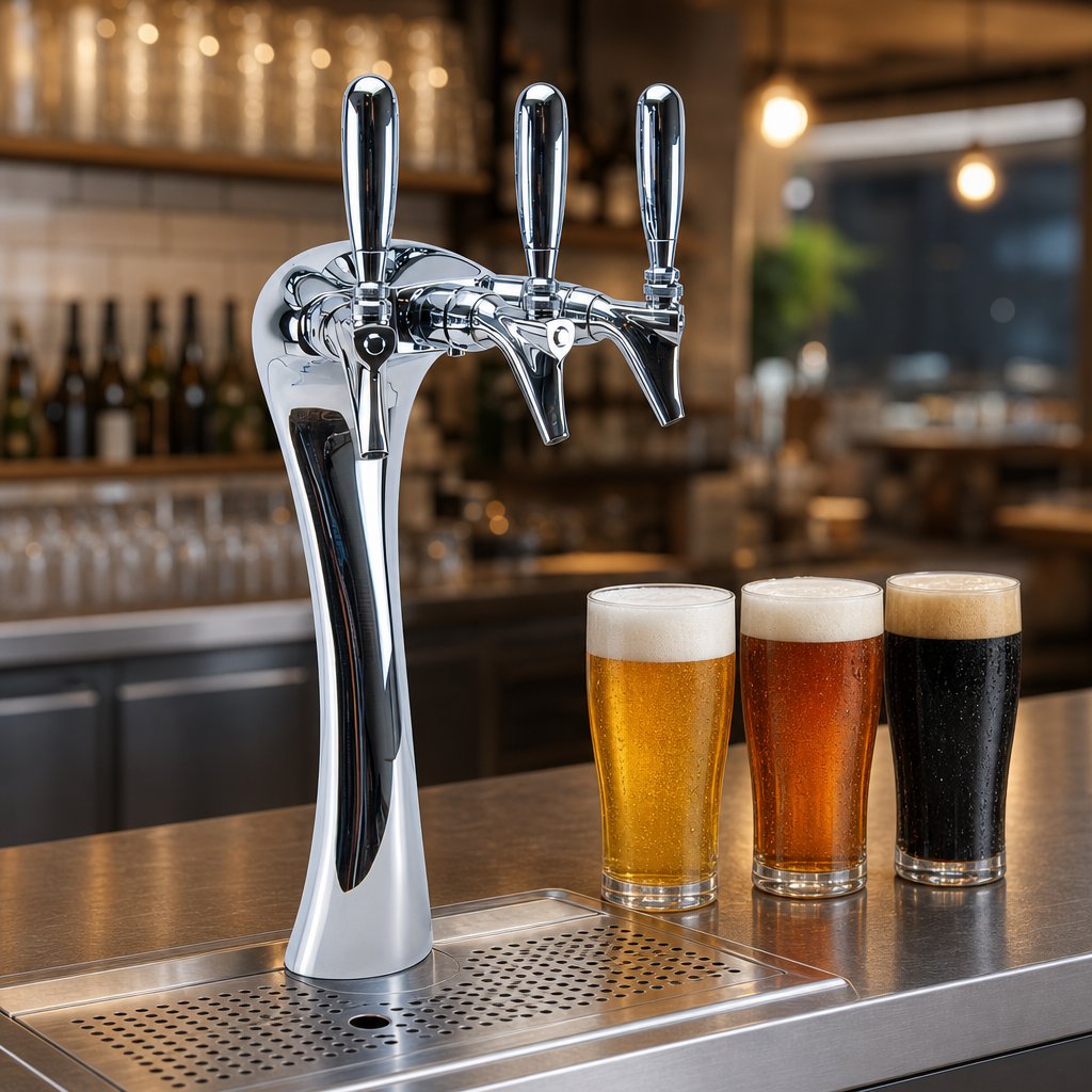 Three Faucet Dispense