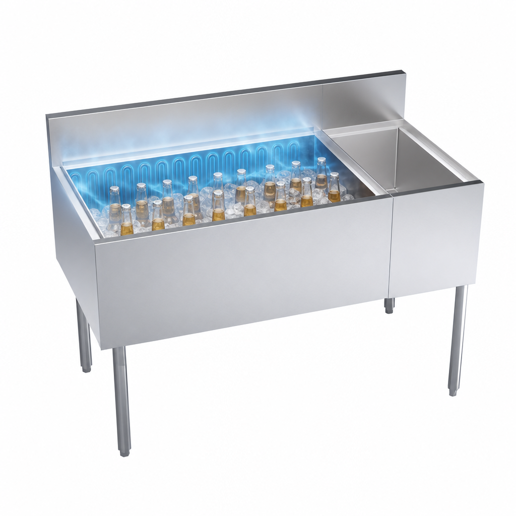 Built-In 10-Circuit Cold Plate