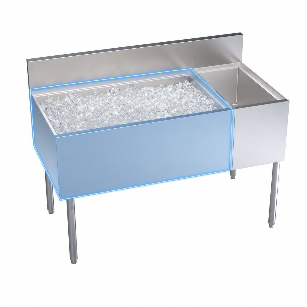 Left-Side Ice Bin
