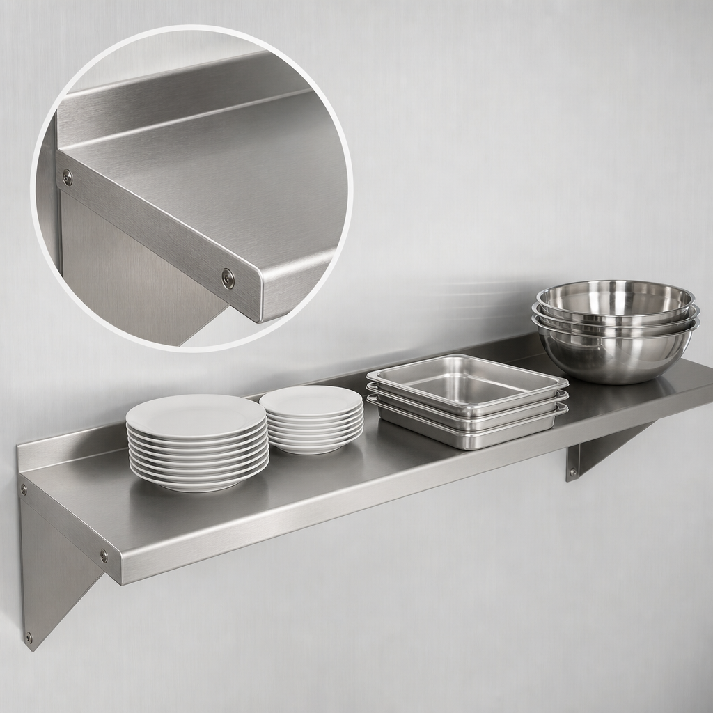 18-Gauge Stainless Steel Construction