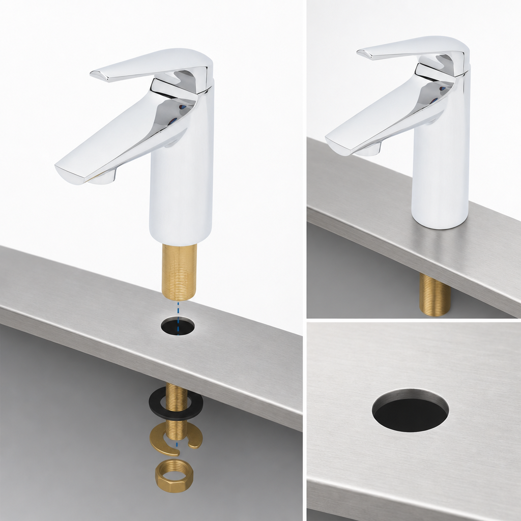 Single-Hole Deck Mount