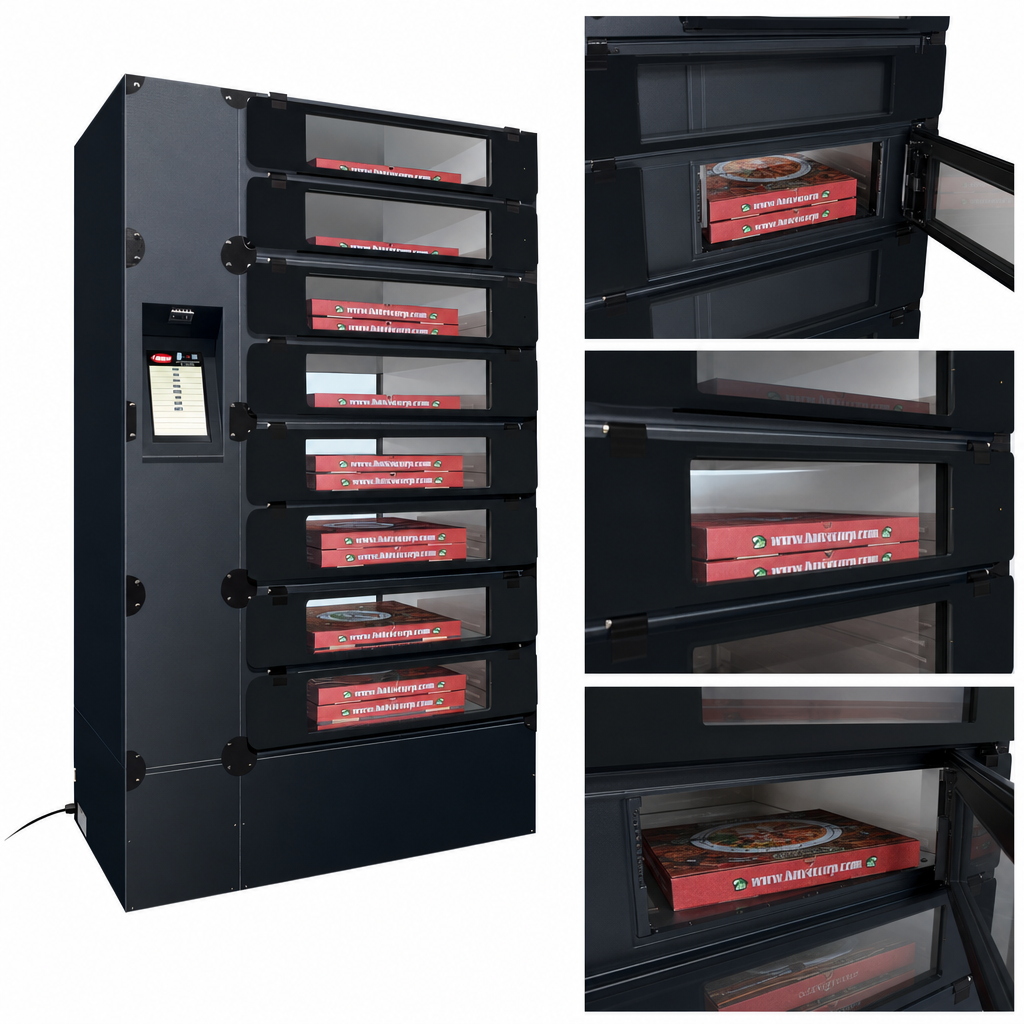 Eight Locker Capacity