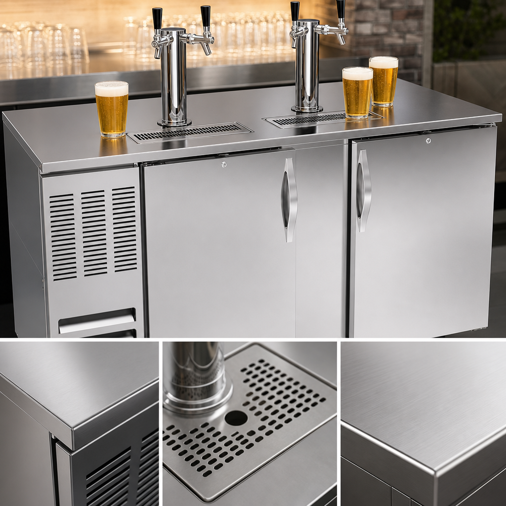 Heavy-Duty Stainless Steel Top
