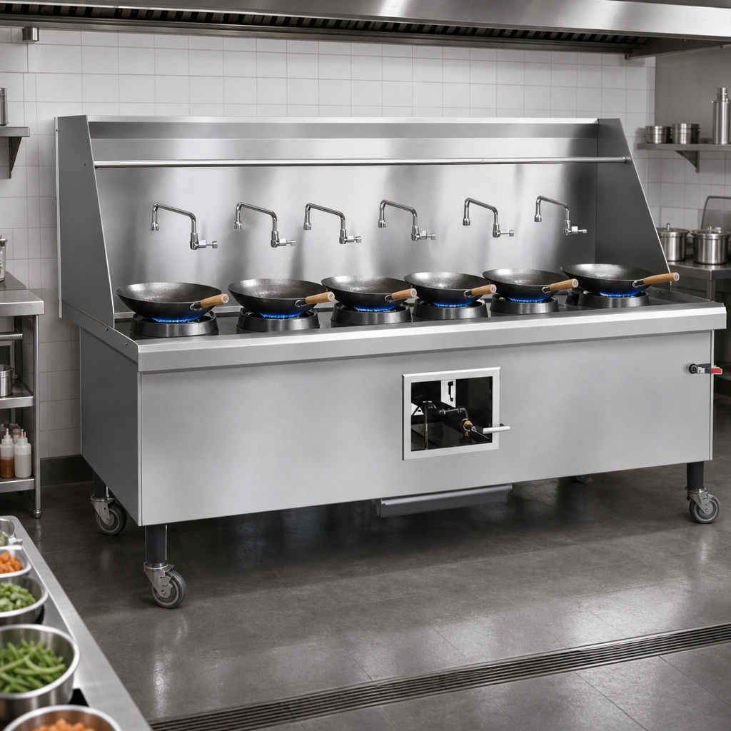 Six-Burner Configuration