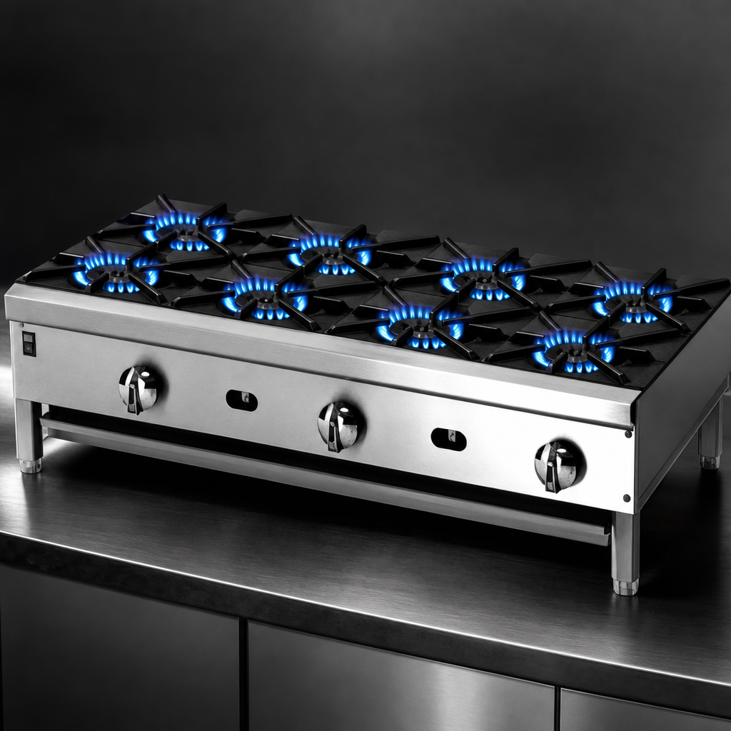 27,500 BTU Cast Iron Open Burners