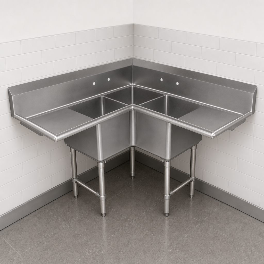Corner Sink Layout