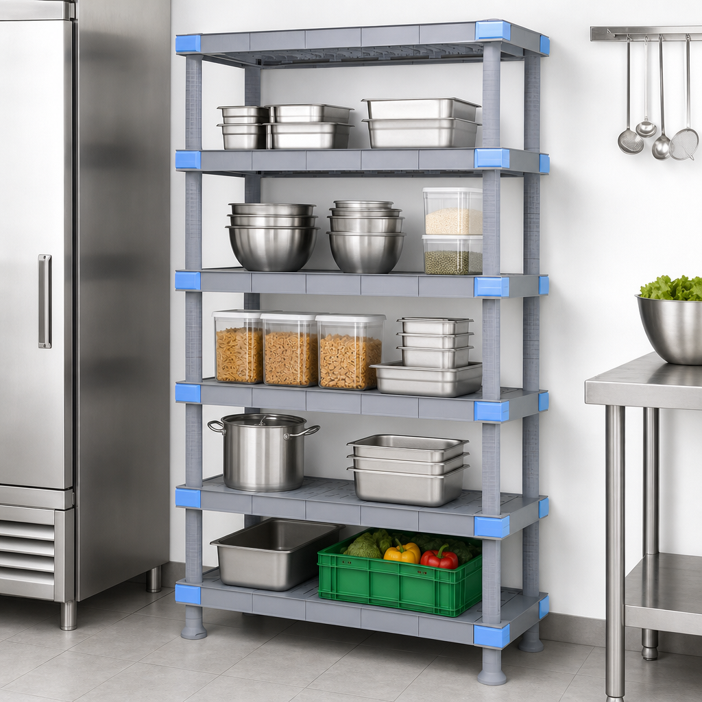 Five Solid Shelves