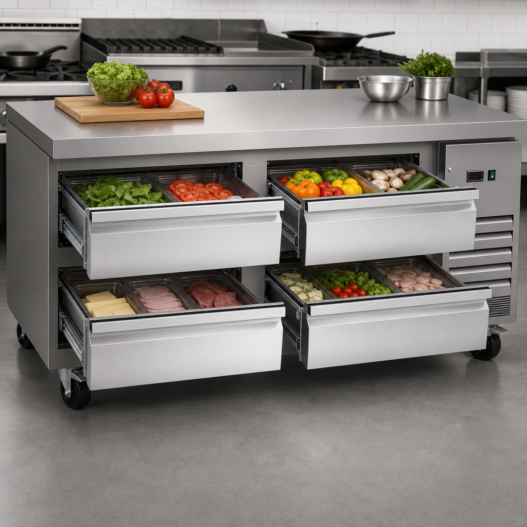 Four-Drawer Storage