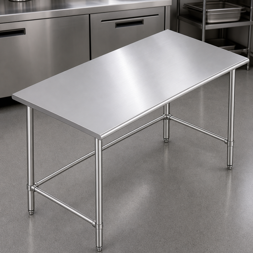Reinforced Stainless Steel Top