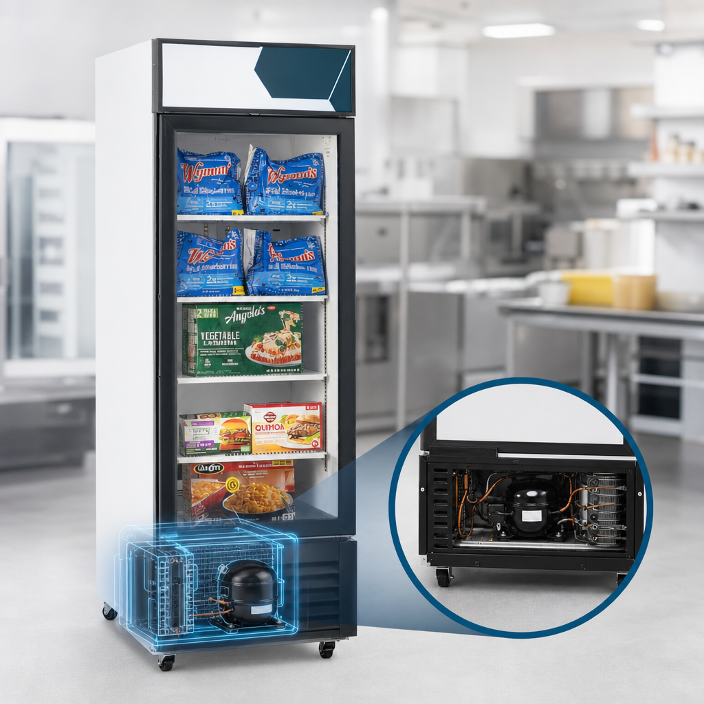 Bottom-Mount Self-Contained Refrigeration