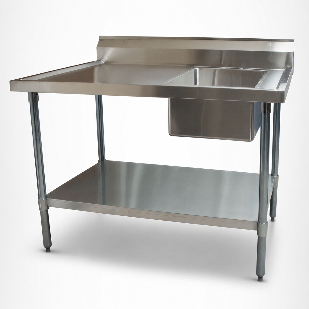 Right-Side Prep Sink