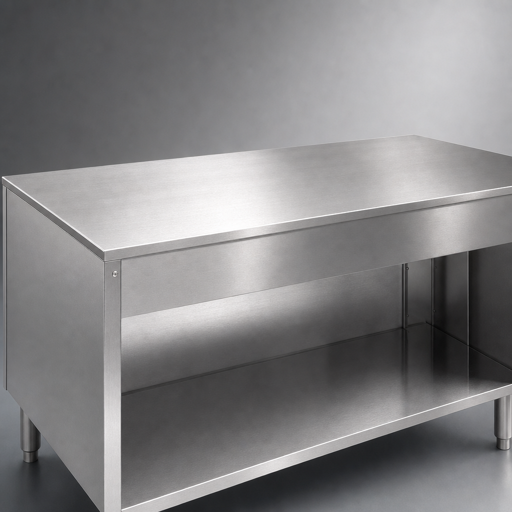 Solid Stainless Steel Top