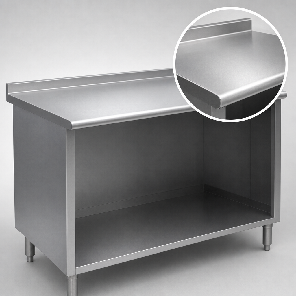 14 Gauge 304 Stainless Steel Top