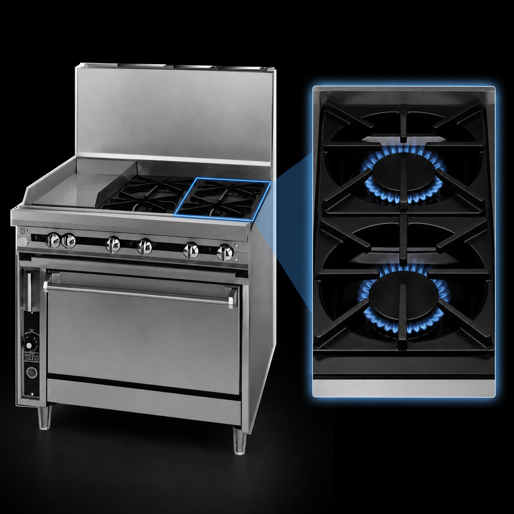 Two 12-Inch Hot Tops