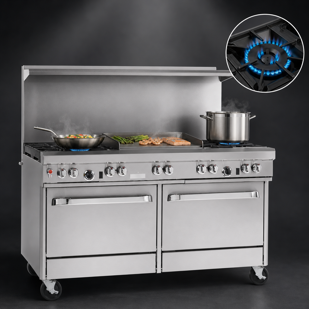 Four Pyromax Burners