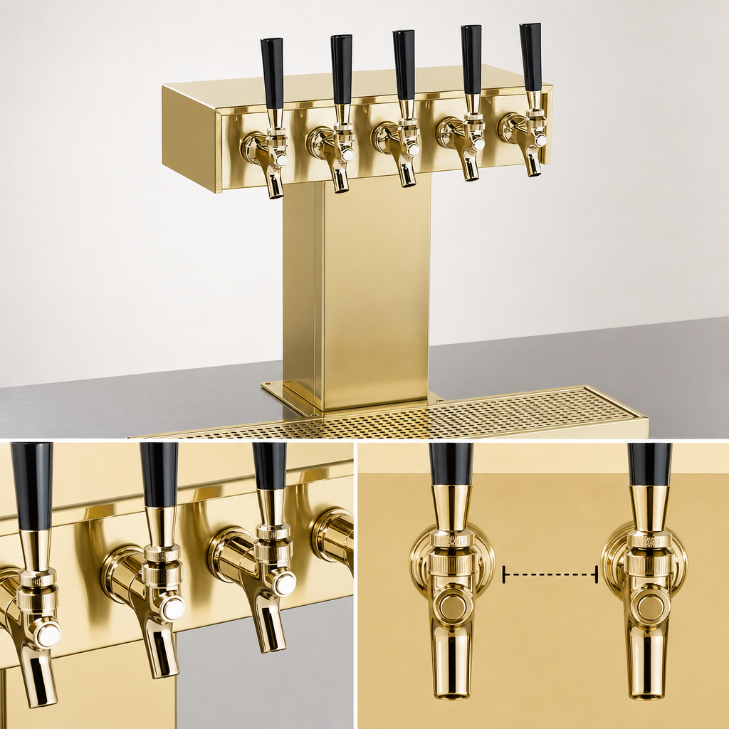 Five Faucet Capacity
