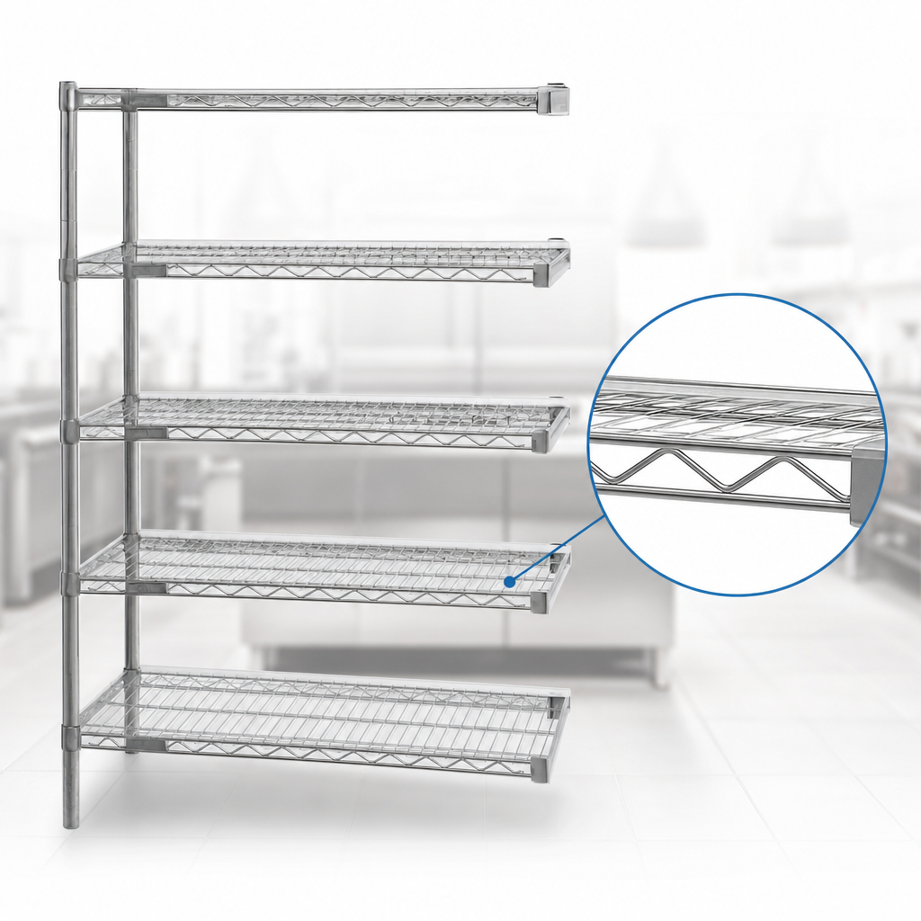 Patented QuadTruss Shelf Design